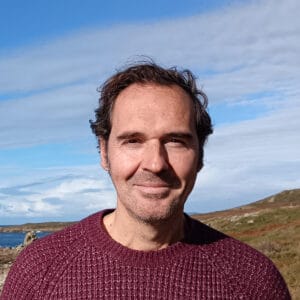 Retrato de Xabier Lojo, profesor de clases particulares de francés para expatriados